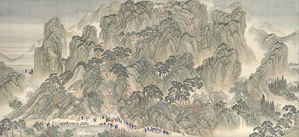 王翚《康熙南巡图》卷中的山水与仪仗